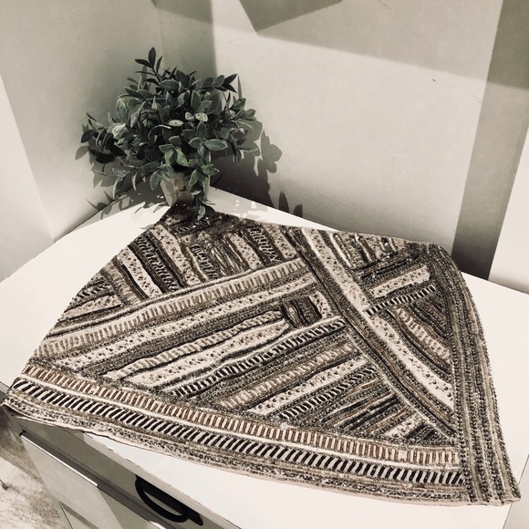 Club Monaco Beaded Skirt